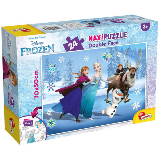 Image of Lisciani Disney Puzzle Df Maxi Floor 24 Frozen