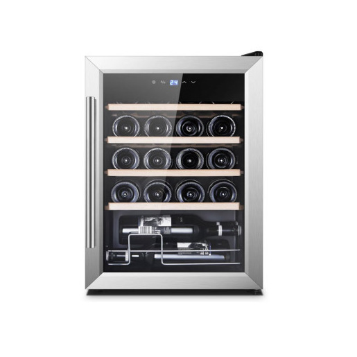 Image of Electroline EWC20S1 cantina vino Cantinetta vino con compressore Libera installazione Acciaio inox 20 bottiglia/bottiglie