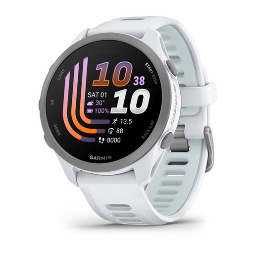 Garmin Forerunner 170 3,05 cm (1.2'') AMOLED 30 mm Digitale 390 x 390 Pixel Touch screen Bianco GPS (satellitare)