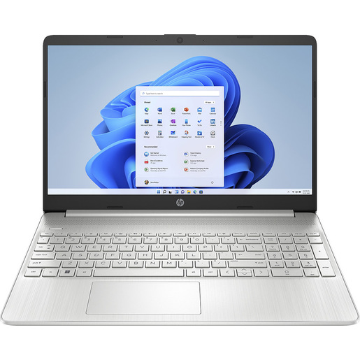 HP 15s-fq0072nl Intel® Celeron® N4120 Computer portatile 39,6 cm (15.6'') HD 8 GB DDR4-SDRAM 256 GB SSD Wi-Fi 5 (802.11ac) Windows 11 Home Argento