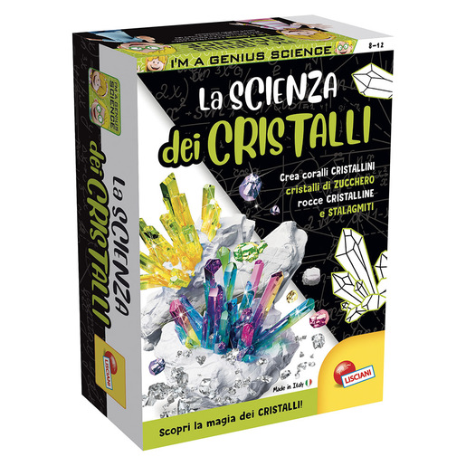 Image of Lisciani I’m A Genius Scienza Pocket La Scienza Dei Cristalli