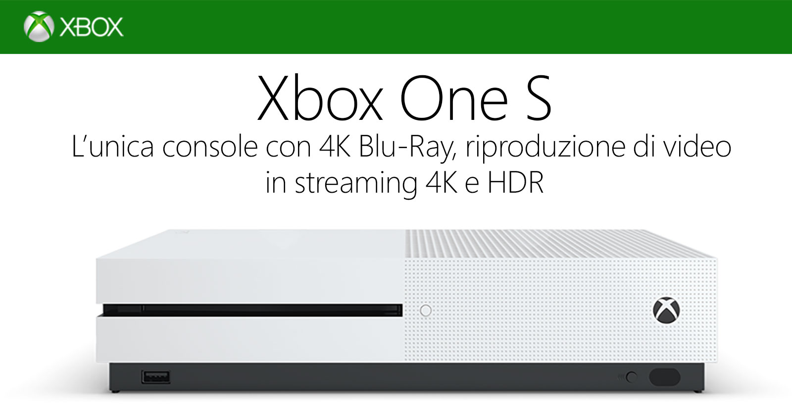 Microsoft Xbox Series S 512 GB Wi-Fi Bianco | Console Xbox Series in  offerta su Unieuro