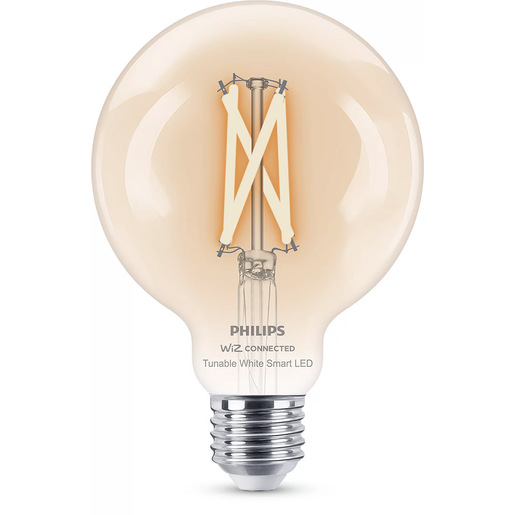 Image of Philips LED Lampadina Smart Filament Dimmerabile Luce Bianca da Calda a Fredda Attacco E27 60W Globo