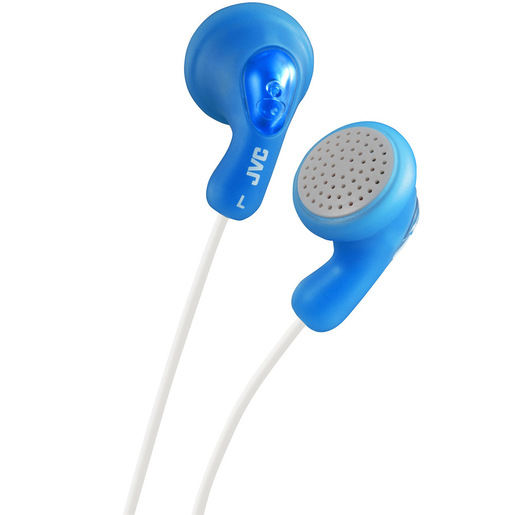 Image of JVC HA-F14 Cablato Cuffie In-ear Blu