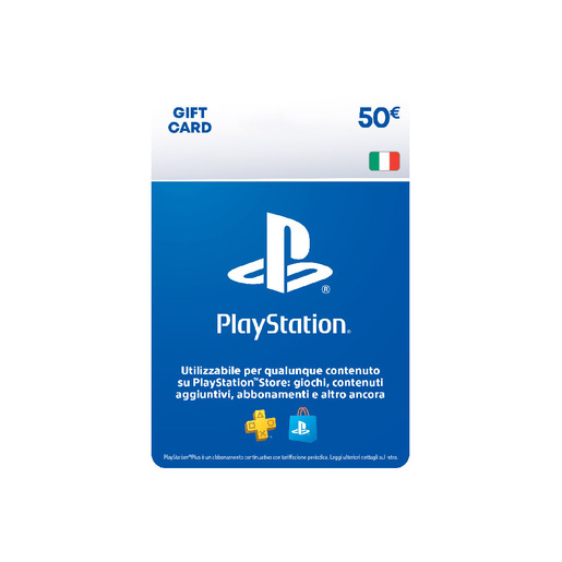 Image of Sony PlayStation Live Card Dual EUR50/IT Videogioco Cartolina cod015