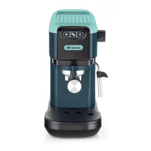 Image of Ariete 1399 Macchina da caffè espresso Light Aquamarine, Per polvere e cialde ESE, 1300 W, Capacità 1,1L, 15 bar di pressione, Filtro 1, 2 tazze e cia