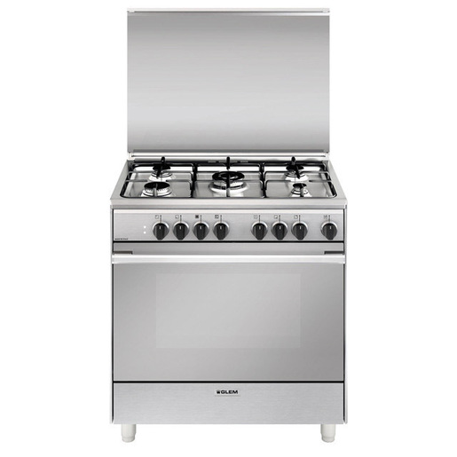 Image of Glem Gas U865MI6 cucina Elettrico Acciaio inox