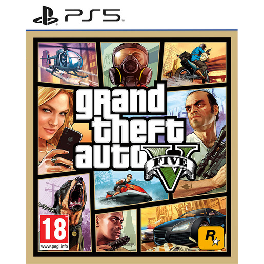 Image of        Take-Two Interactive Grand Theft Auto V Standard Tedesca, Inglese, ESP