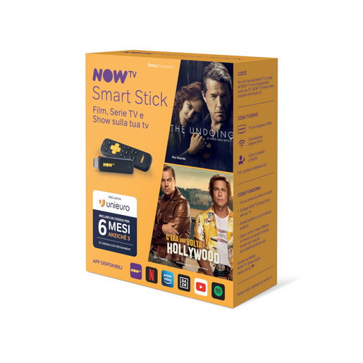 Image of NOW TV Smart Stick con i primi 6 mesi a scelta tra Cinema oppure Enter