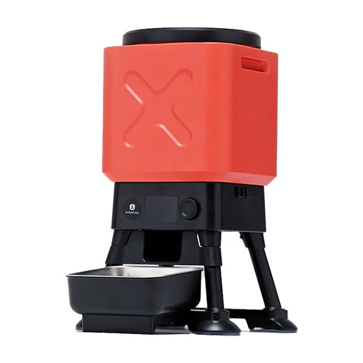 Image of Petoneer Titan 14L distributore di cibo e acqua per cani e gatti Acrilonitrile butadiene stirene (ABS) Nero, Rosso Cane Alimentatore automatico per anima