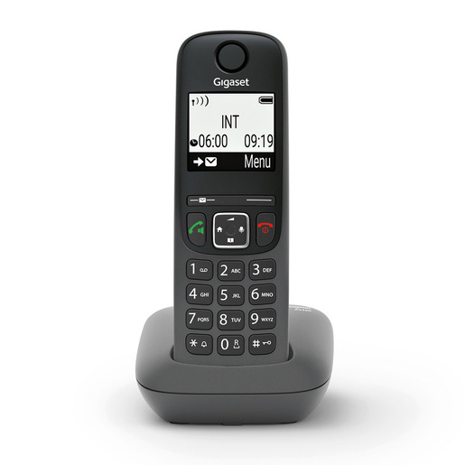 Image of Gigaset AS490 telefono Telefono analogico/DECT Identificatore di chiamata Nero