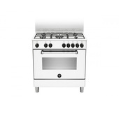Bertazzoni La Germania Americana AMN855EBV Cucina Elettrico Gas Bianco-image