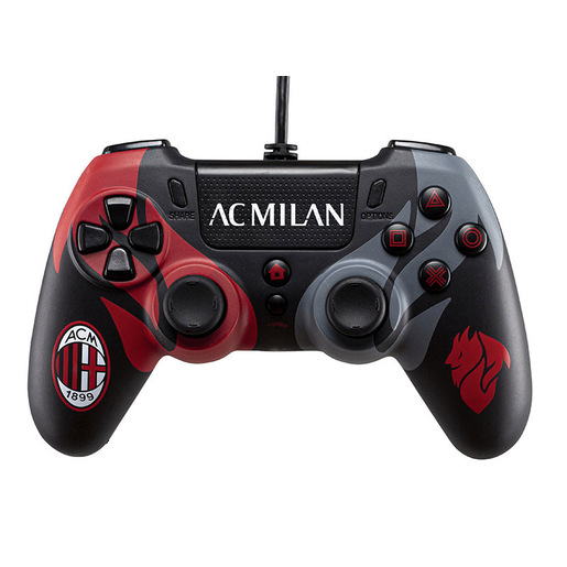 Image of Qubick ACP40129 periferica di gioco Nero, Rosso USB Gamepad Analogico/Digitale PC, PlayStation 4