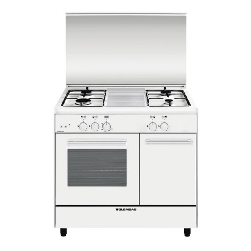 Image of Glem Gas AER964AX cucina A Elettrico/Gas Bianco