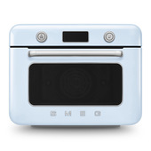 Smeg Forno Combinato A Vapore Da Appoggio 50'S Style - Azzurro - COF01PBEU-image