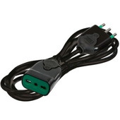 Fanton 92691 Prolunghe E Multiple 3 M 1 Presa(E) Ac Interno Nero-image