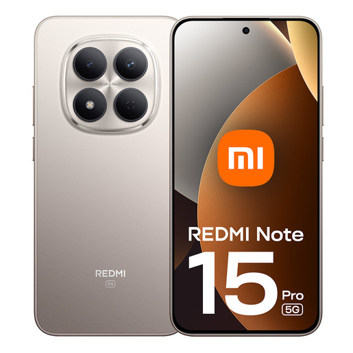 Image of Xiaomi Redmi Note 15 Pro 5G 17,4 cm (6.83'') 8 GB 256 GB 6580 mAh Titanio