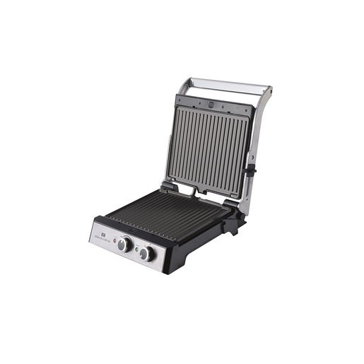 Image of Electroline ELNEXTGRILL378BTR tostiera 2000 W Nero, Argento