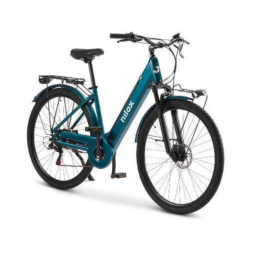 Image of Nilox NXEBJ7GR bicicletta elettrica Verde Alluminio 71,1 cm (28'') 27,5 kg Litio