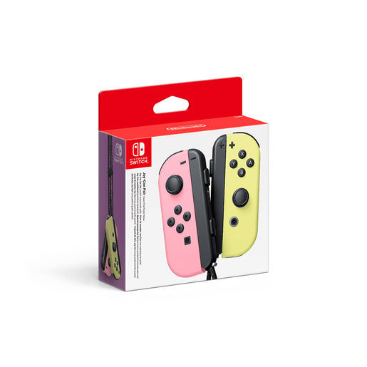 Image of        Nintendo Switch - Set da due Joy-Con Rosa Pastello/Giallo pastello