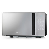 Hisense H20MOMBS4HG Forno A Microonde Argento Microonde Con Grill Superficie Piana 20 L 700 W-image