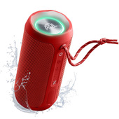 Aql Altoparlante Bluetooth Glow Rosso-image