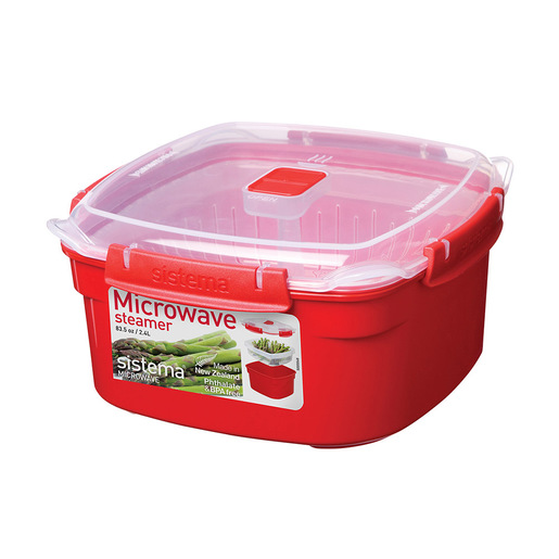 Image of Sistema Cuocivapore a microonde quadrato 2,4 lt