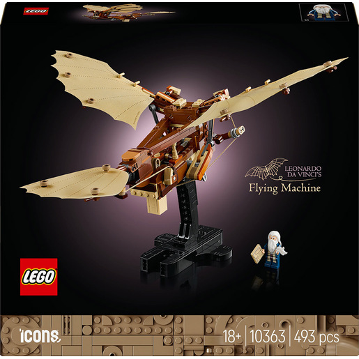Image of LEGO ICONS Macchina volante di Leonardo da Vinci