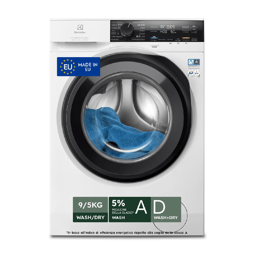 Electrolux EW7W495G Lavasciuga 700 SteamCare 9 kg