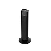 Argoclima Tech Tower Interno Nero 2000 W Riscaldatore Ambiente Elettrico Con Ventilatore