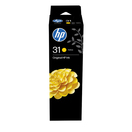 immagine di HP Flacone di inchiostro giallo originale 31 da 70 ml
