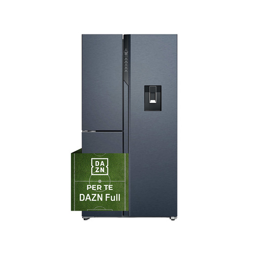 Haier HSPR79F18EWMB Frigorifero Side By Side 3 Porte Libera installazione 573L E Nero