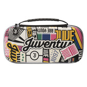 Qubick ACS20028 Custodia Per Console Portatile Custodia Rigida Nintendo Nylon Multicolore