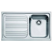 Franke Radar Rrx 611 Lavello Ad Incasso Rettangolare Acciaio Inossidabile-image