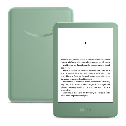 Amazon Nuovo Kindle (16 GB) Con pubblicità Verde matcha