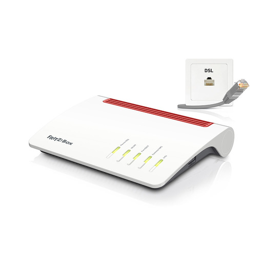 Image of FRITZ!Box 7590 router wireless Gigabit Ethernet Dual-band (2.4 GHz/5 GHz) Bianco
