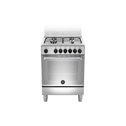 Image of Bertazzoni La Germania Americana AMN664EXVC cucina A Elettrico Gas Acciaio inox