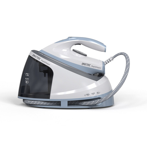 Image of Imetec Rapidvapor Ferro da Stiro Generatore di Vapore, Piastra Fluid Ceramic a Rapido Riscaldamento, Leggero, Sistema di Pulizia Calc Clean, Colpo Vap