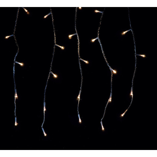 Image of Regalo Tenda 240 LED da interno/esterno con controller (8 giochi di luce) effetto pioggia