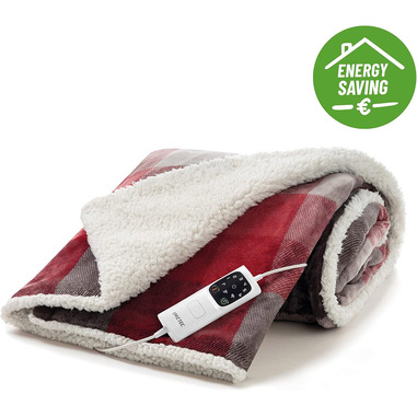 Coperta Riscaldante Elettrica Senza Fili Con Batteria 20000mAh - 4 Zone Di Riscaldamento E 3 Livelli Temperatura - Foto 4