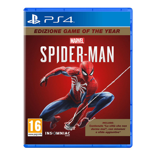 Image of        Marvel's Spider-Man Game Of The Year - PlayStation 4