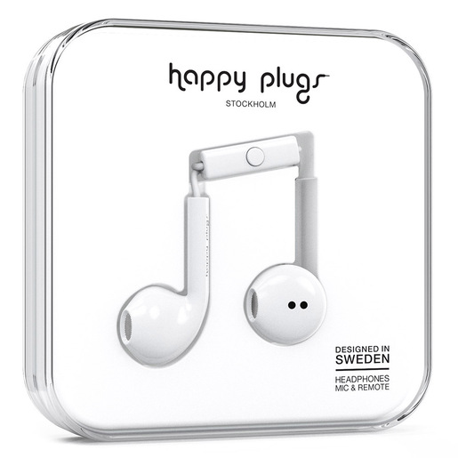 Image of Happy Plugs Earbud Plus Auricolare Cablato In-ear Musica e Chiamate Bi