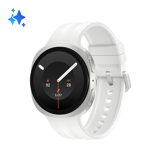 immagine di Samsung Galaxy Watch9, 40mm, Cream, Bluetooth, Design sottile anti-urto, guida al sonno, coaching salute, benessere cardiaco, batteria da 390 mAh, Snapdr
