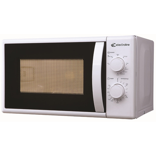 Electroline ME208COR forno a microonde Bianco Microonde combinato Superficie piana 20 L 800 W