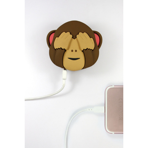 Image of MojiPower Monkey2 batteria portatile 2600 mAh Marrone