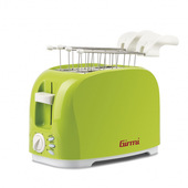 Girmi TP1103 Tostapane 2 Fetta/E 800 W Verde, Bianco-image
