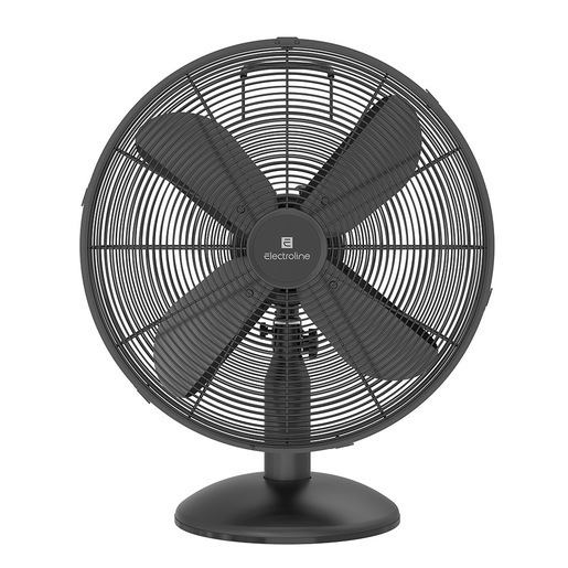 Ventilatore a piantana diametro 40 cm a 3 velocità nero