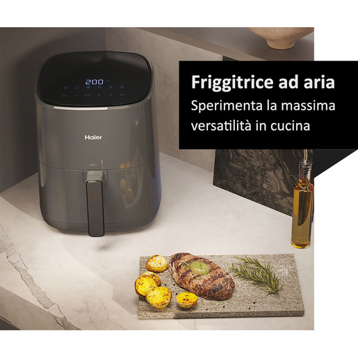 Image of Haier I-Master Series 5 HAF5P 011 Singolo 5 L Indipendente 1500 W Friggitrice ad aria calda Nero