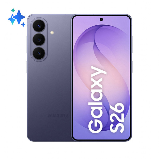 Samsung Galaxy S26 Smartphone AI, 256GB, Processore avanzato, Assistente Foto, Creative Studio, Camera 50 MP, 4300 mAh, Cobalt Violet