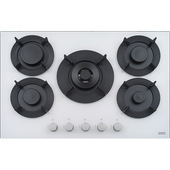 Franke Fhmf 755 4G Dc C Wh Bianco Da Incasso 75 Cm Gas 5 Fornello(I)-image